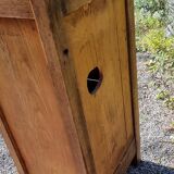 Small piece of furniture with 1 door, old oak jam cupboard