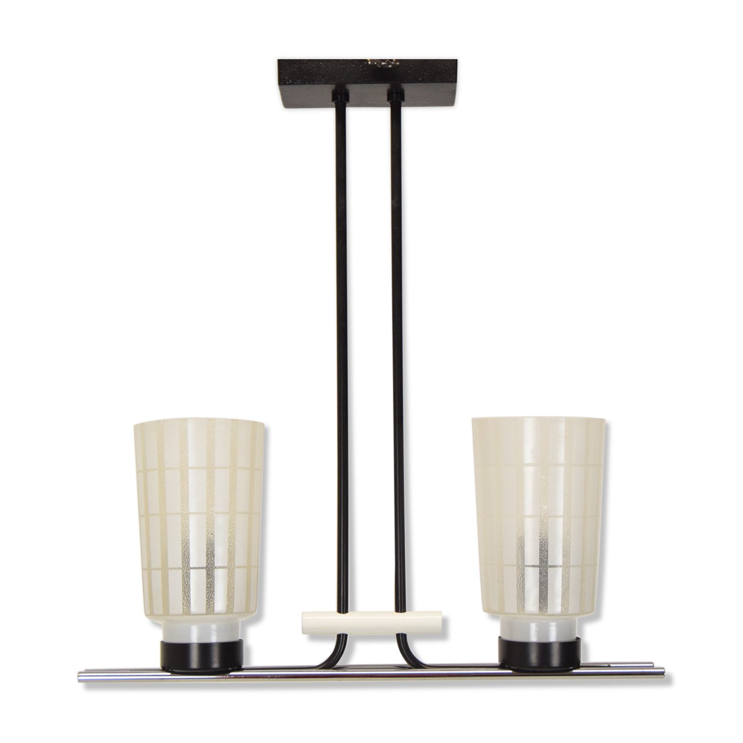 Mid-century chandelier/jilove u decina,1970's.