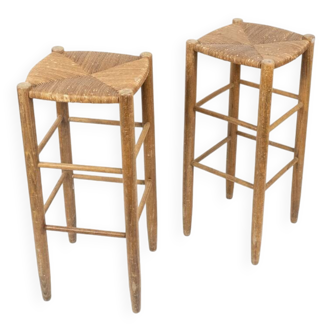 Pair of high stools circa 1950