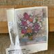 Fleurs signé école russe XXeme siècle