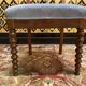 Set of 6 Restoration period "Chapelet" chairs
