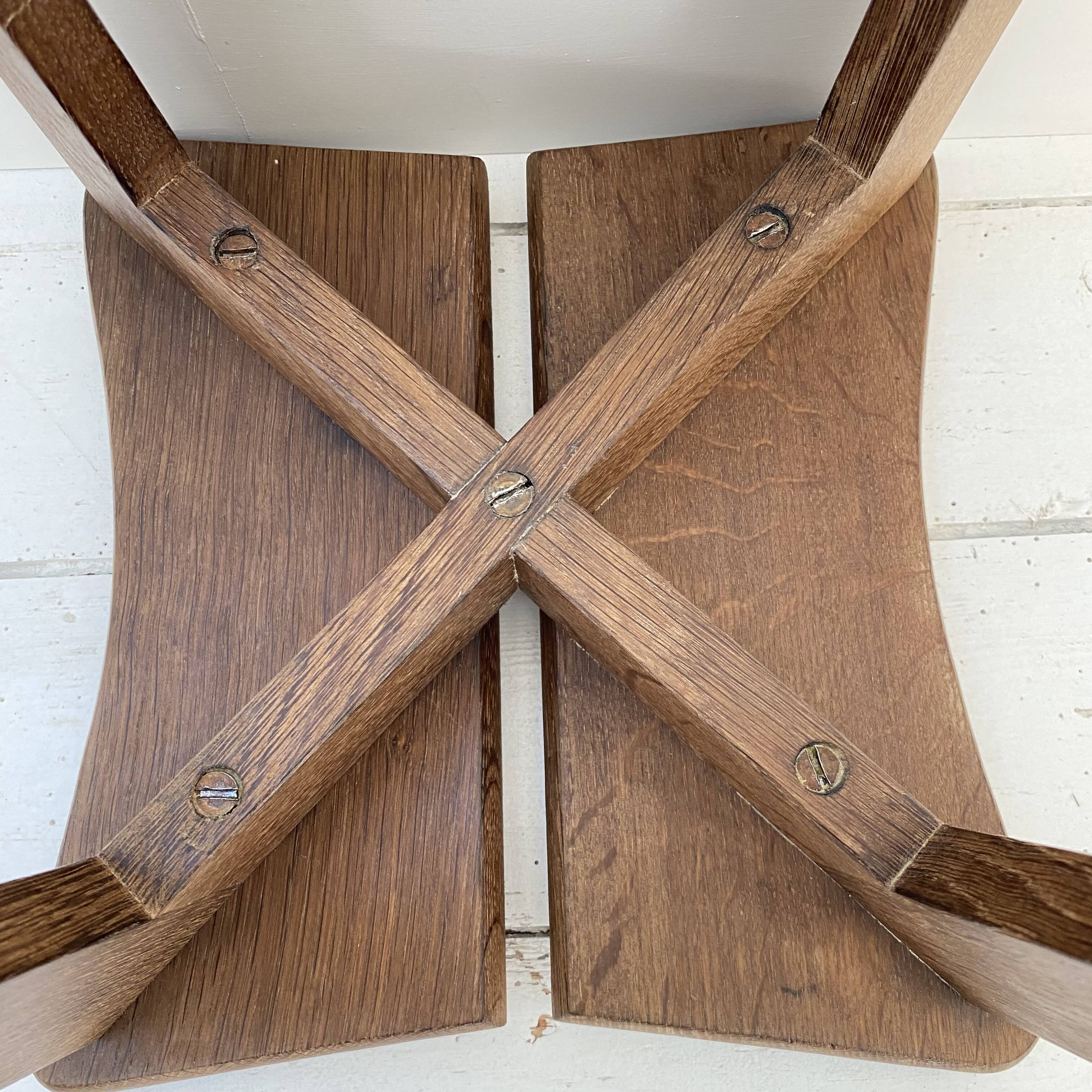 Clover stool Marcel Gascoin - 1950