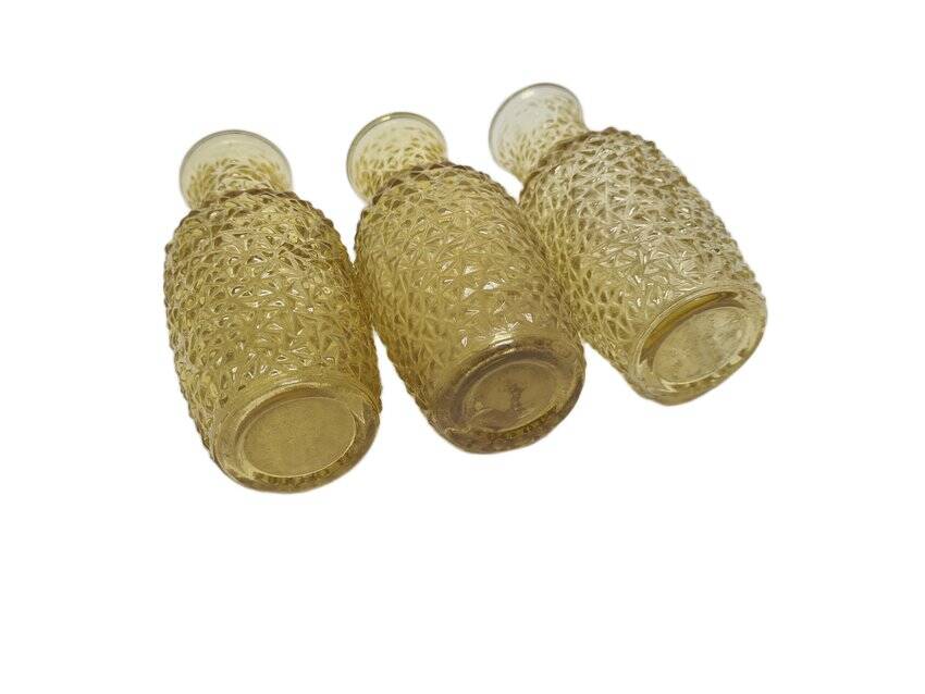3 vases de HSG Prądniczanka, Pologne, années 1970