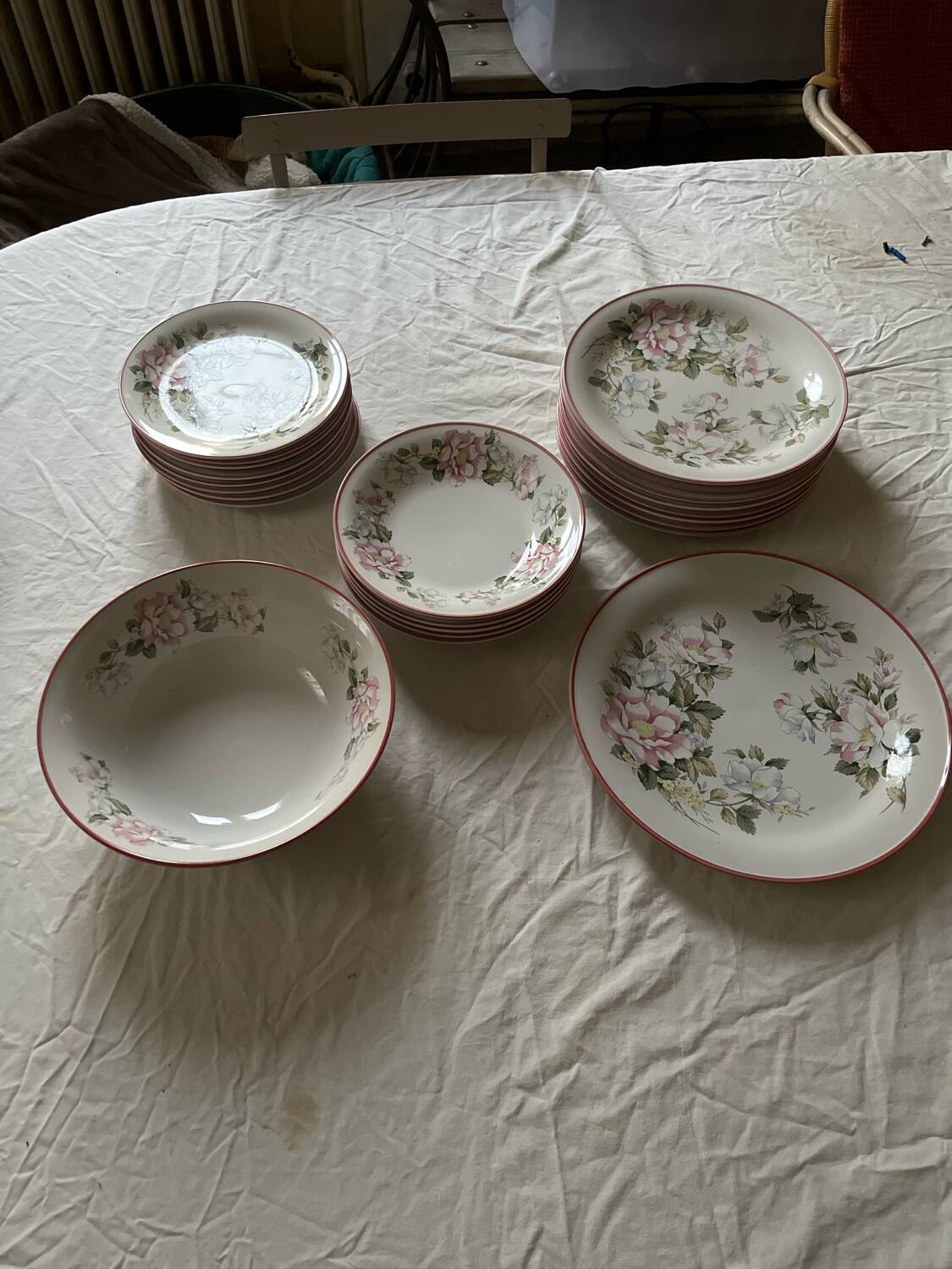 Japanese porcelain service