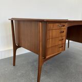 Danish Teak Writing Desk by Svend Åge Madsen for H.P. Hansen, 1960s