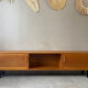 Vintage wooden row from the 50s-60s