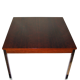 Table en palissandre Opal Mobel années 1970