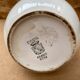 Old Teapot DIGOIN Sarreguemines White Ceramic Flower Decor #B631