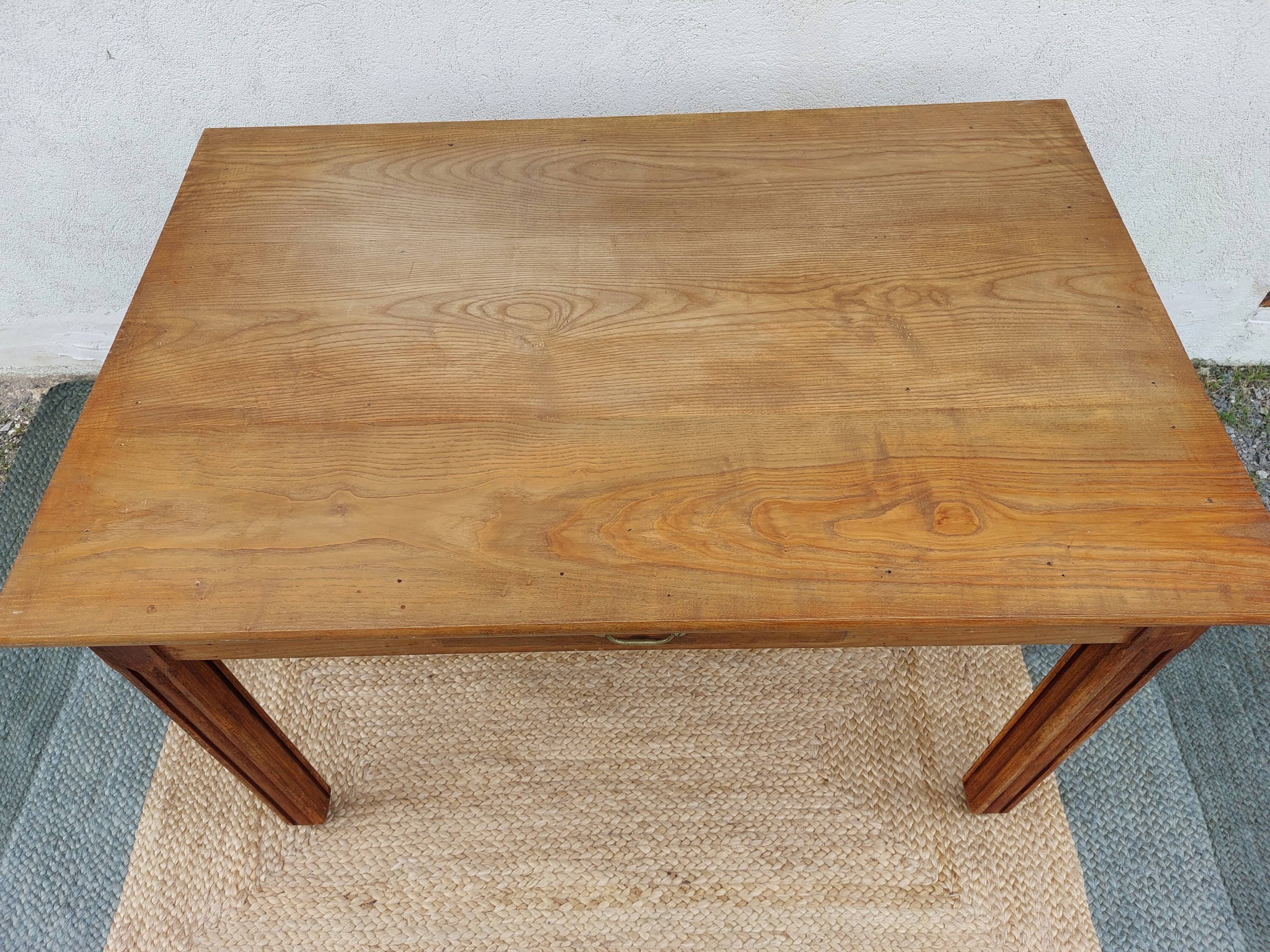 wooden table, kitchen or office