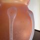 Murano Scavo glass paste vase antique