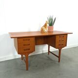 Deens design teak bureau Gunnar Nielsen Tibergaard
