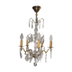 Old stamps chandelier