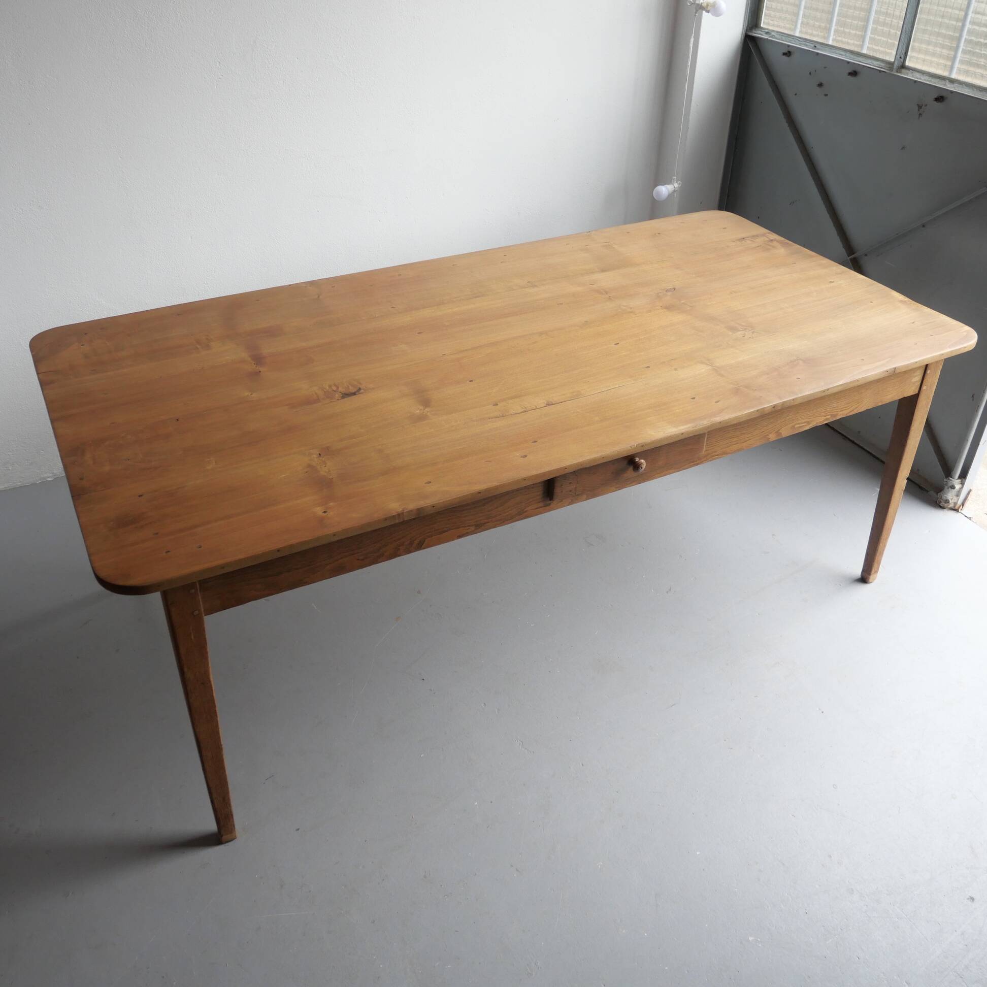 Renovated farmhouse table