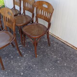 Set of 5 bistro chairs