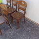 Set de 5 chaises bistrot