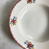 Set of Sarreguemines Evelyne plates