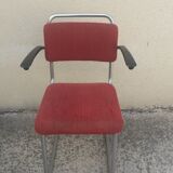 201 W H Gispen vintage chairs pair