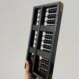 Black wooden Chinese abacus