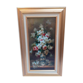 Oil painting on panel