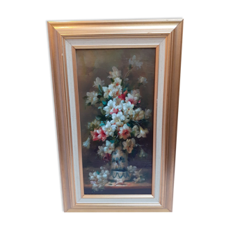 Oil painting on panel