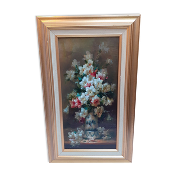 Oil painting on panel