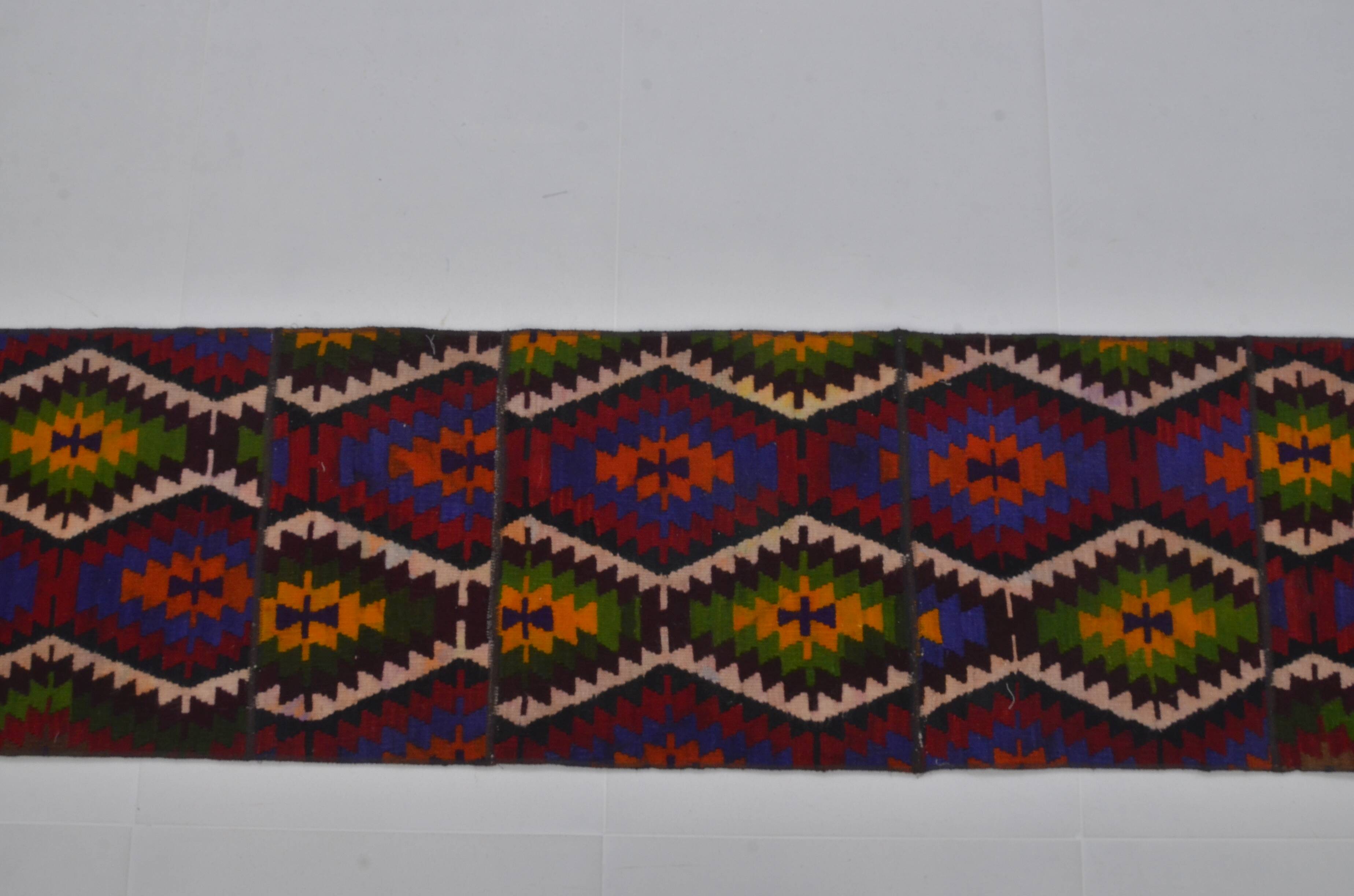 extra Long Vintage Oushak Kilim Rug sku 3759