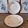 Round dishes Moulin des Loups Orchies, "Isabelle" service