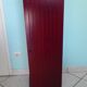 Wooden extra cabinet (selette), 2 interior storage spaces with 6 modular shelves