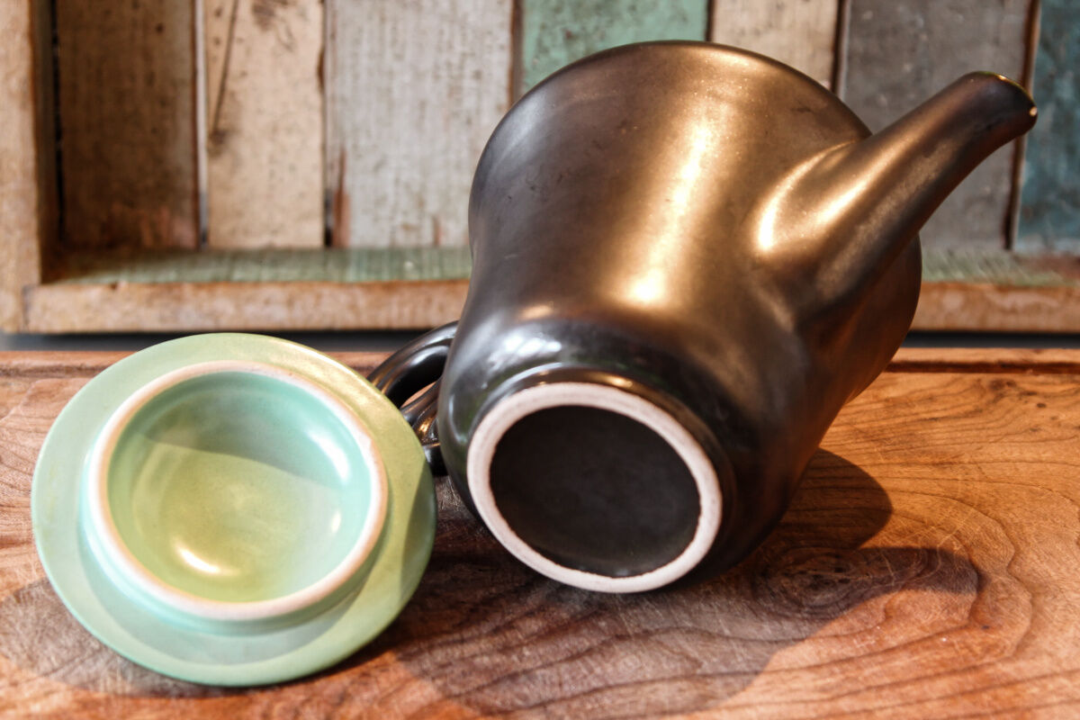 Tea service, 1950s - Accolay's faience