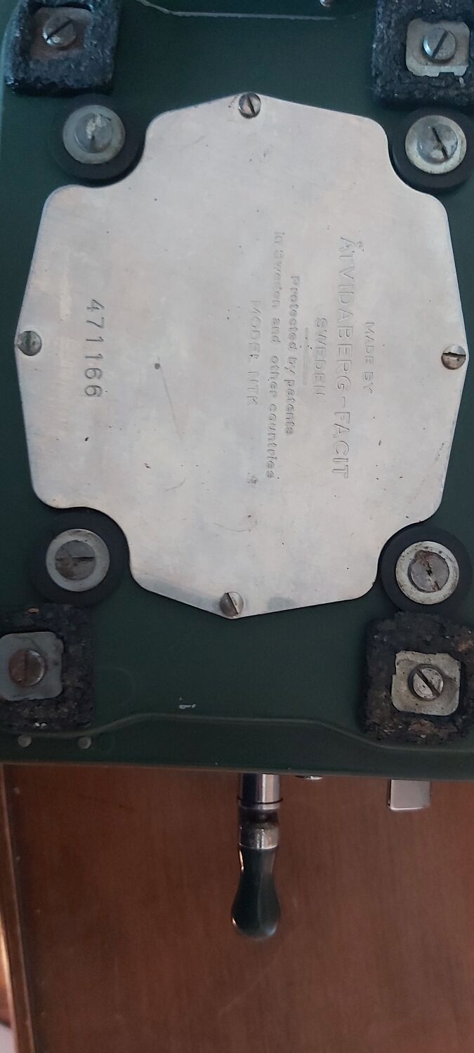 FACIT Vintage Calculator