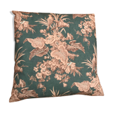 Blue "Indian" square cushion