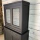 Vaisselier early XX th black patina