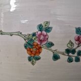 China - Circular fishbowl in Famille Rose enamel