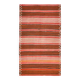 1970s vintage Turkish Oushak handmade wool cotton orange area rug 188x326