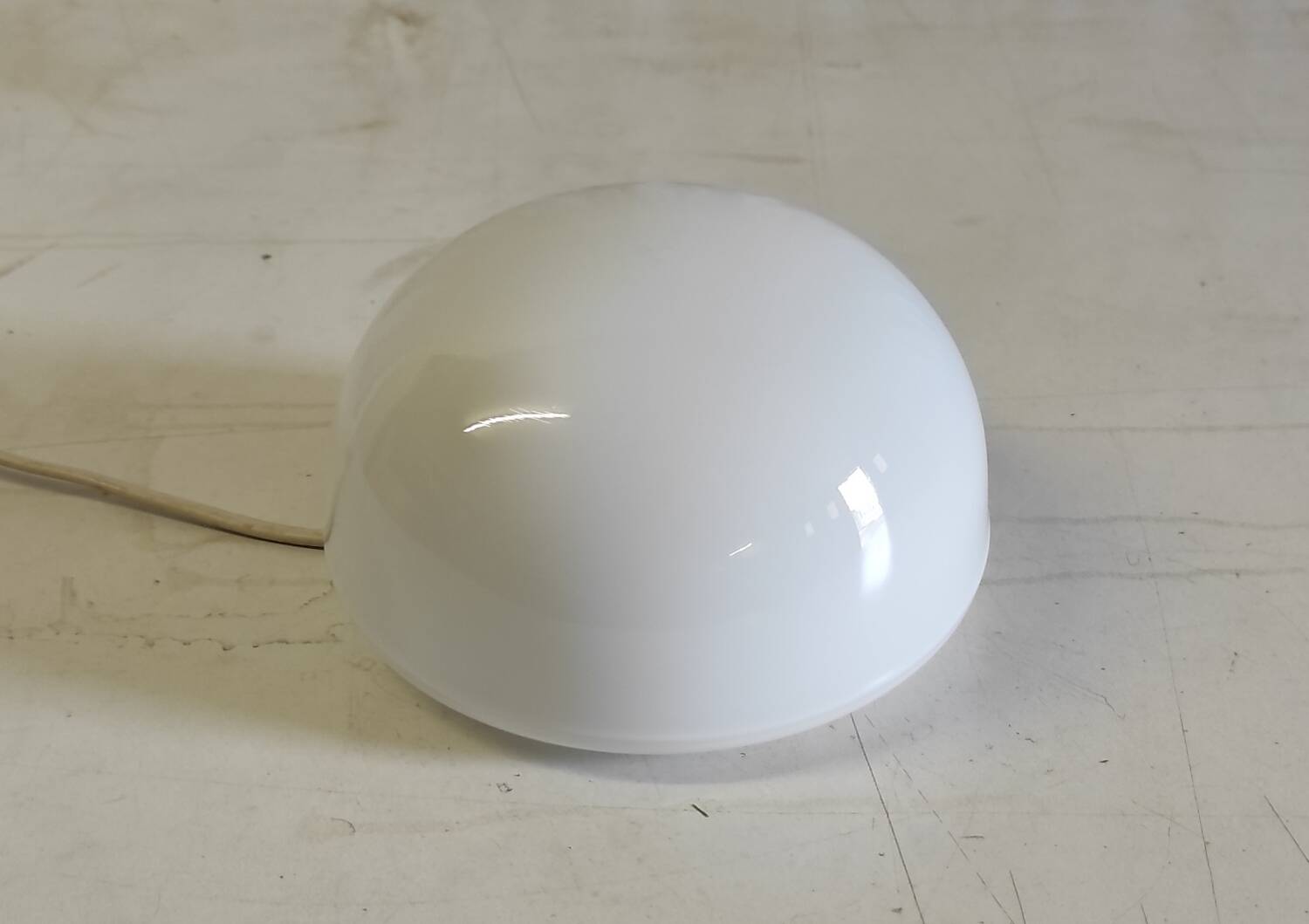 Opaline globe ceiling light 15 cm - mid. 20th century