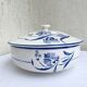 Antique GIEN soup tureen model "Alberic" from the 1940s.