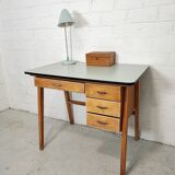 Vintage compass feet desk