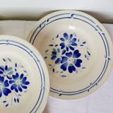 4 assiettes dessert vintage de Longchamp modèle Cholet (2103119)