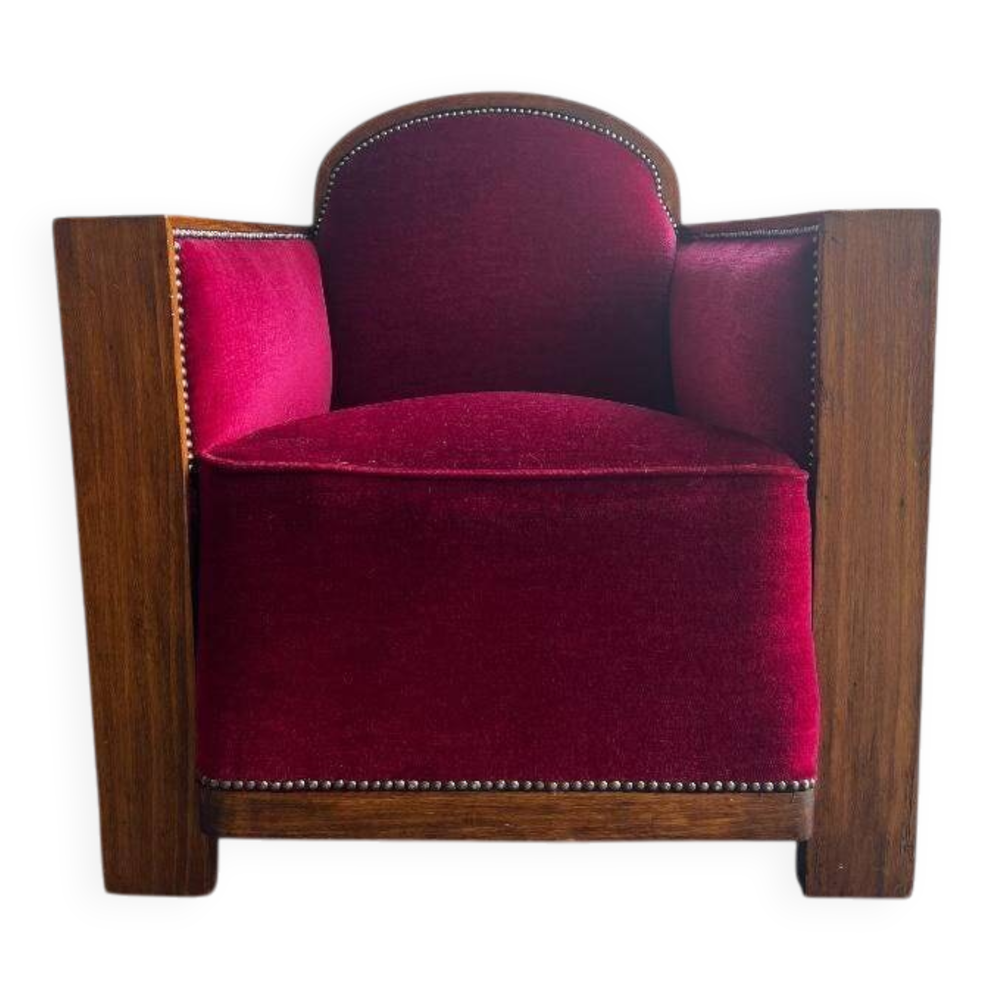 Fauteuil art déco vintage / fauteuil club / fauteuil une place