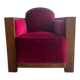 Fauteuil art déco vintage / fauteuil club / fauteuil une place