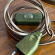Lampe cobra en bronze 