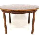 Table de salle à manger en palissandre, Hugo Troeds, Bjärnum, Suède, 1960