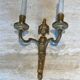 Suite de 4 appliques en bronze de style Louis XVI