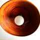 Large rattan pendant light from the 1970s.