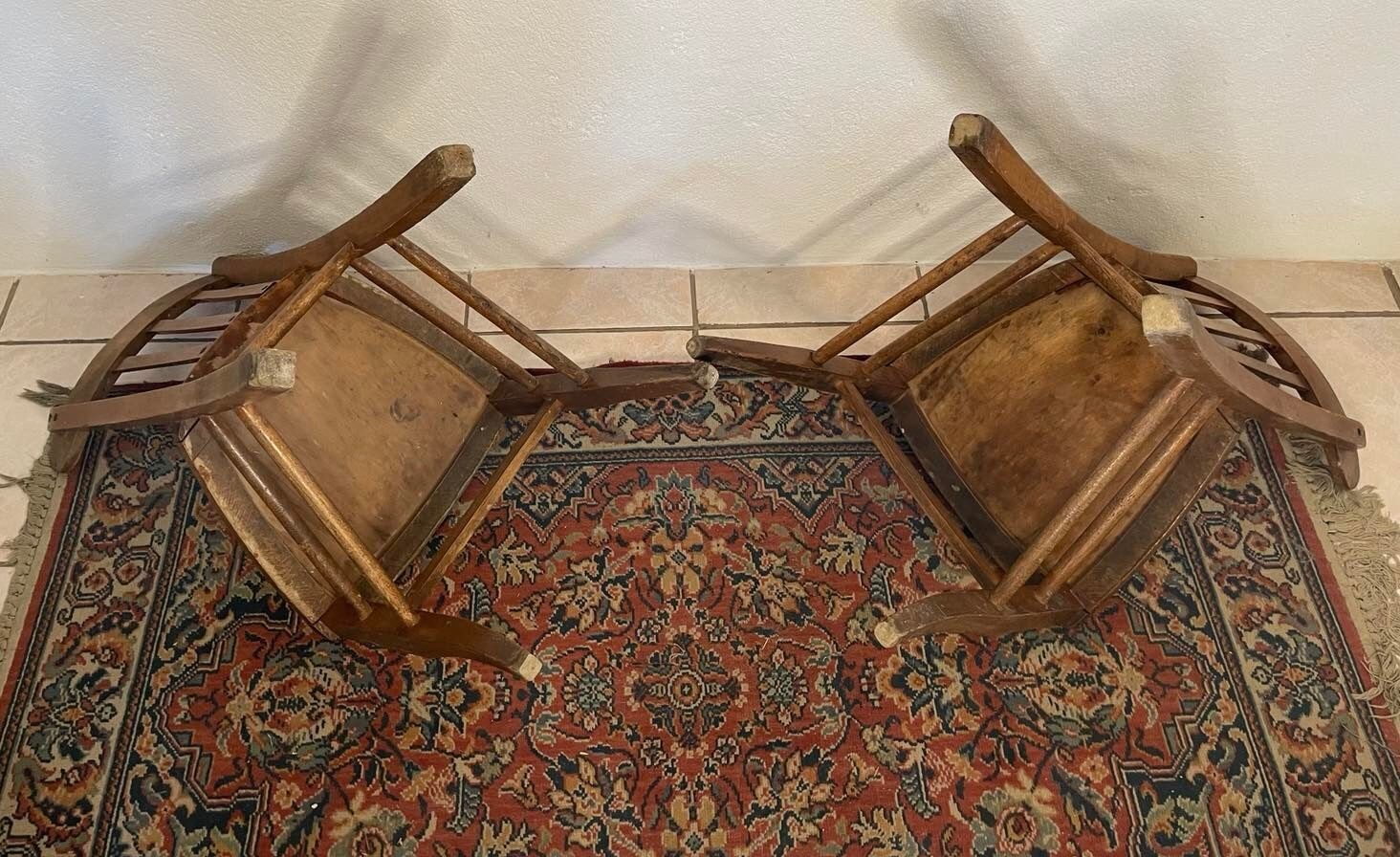 Lot de 2 chaises bistrot