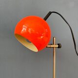 Mid-century orange eyeball space age desk lamp