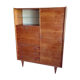 Multifunction teak cabinet