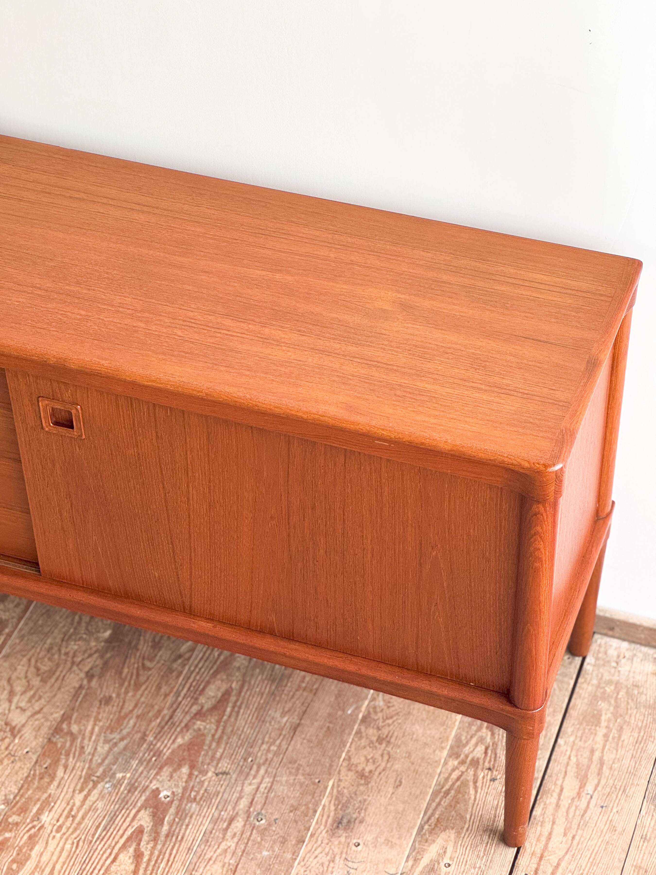 Enfilade danoise vintage en teck par H.W. Klein pour Bramin, années 60