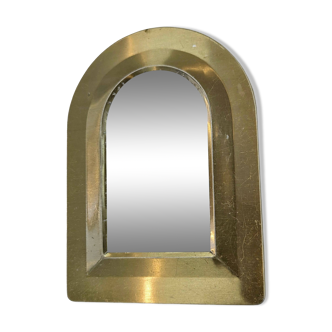 Brass mirror