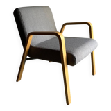 Fauteuil scandinave gris | Années 1980